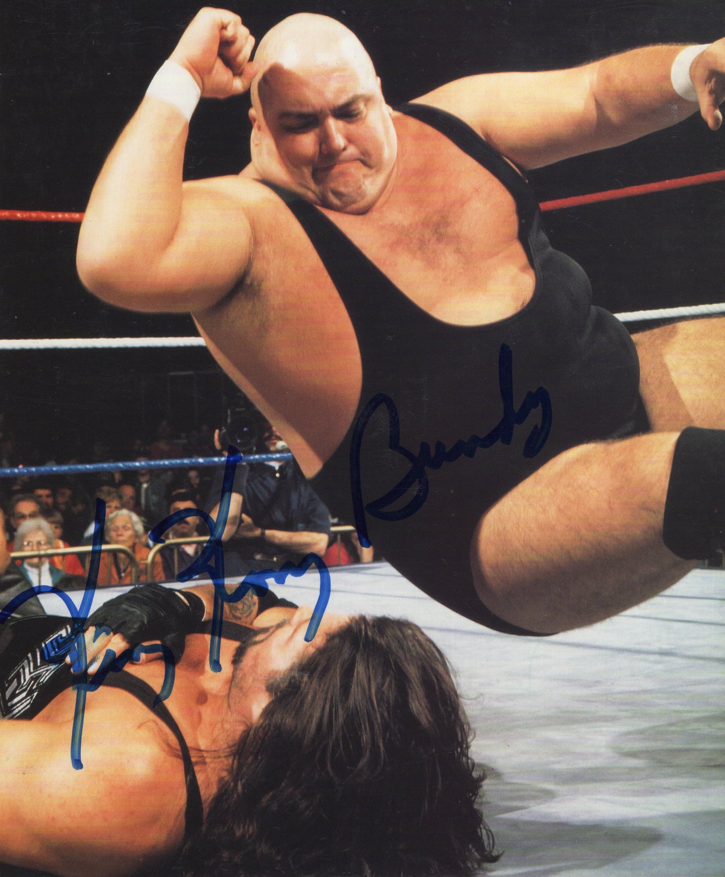 King Kong Bundy (8x10) WWF photo signed autograph