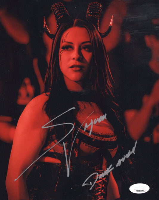 Stephanie Vaquer (8x10) photo inscribed JSA COA signed autographed WWE NXT