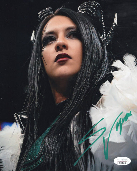 Stephanie Vaquer (8x10) photo JSA COA signed autographed WWE NXT