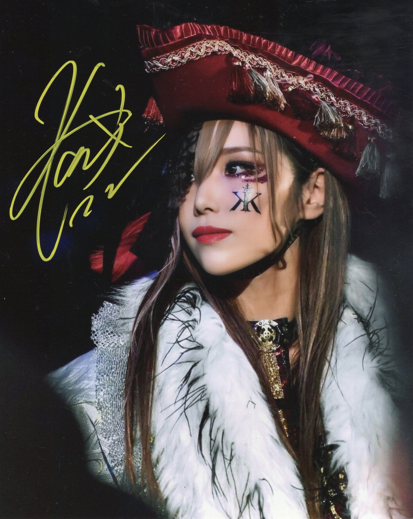 Kairi Sane funhouse (metallic 8x10) - WWE photo signed auto autographed