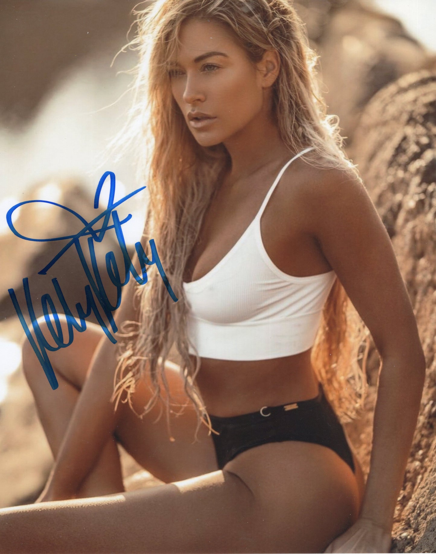 Kelly Kelly (8x10) WWE WWF photo signed auto autographed