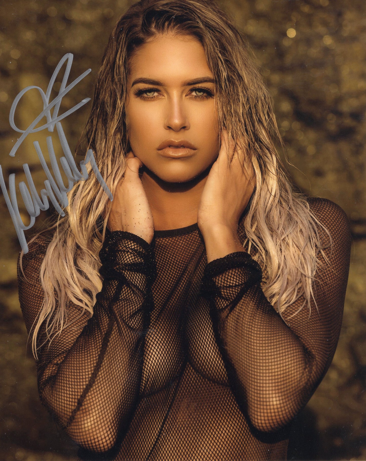 Kelly Kelly (8x10) WWE WWF photo signed auto autographed