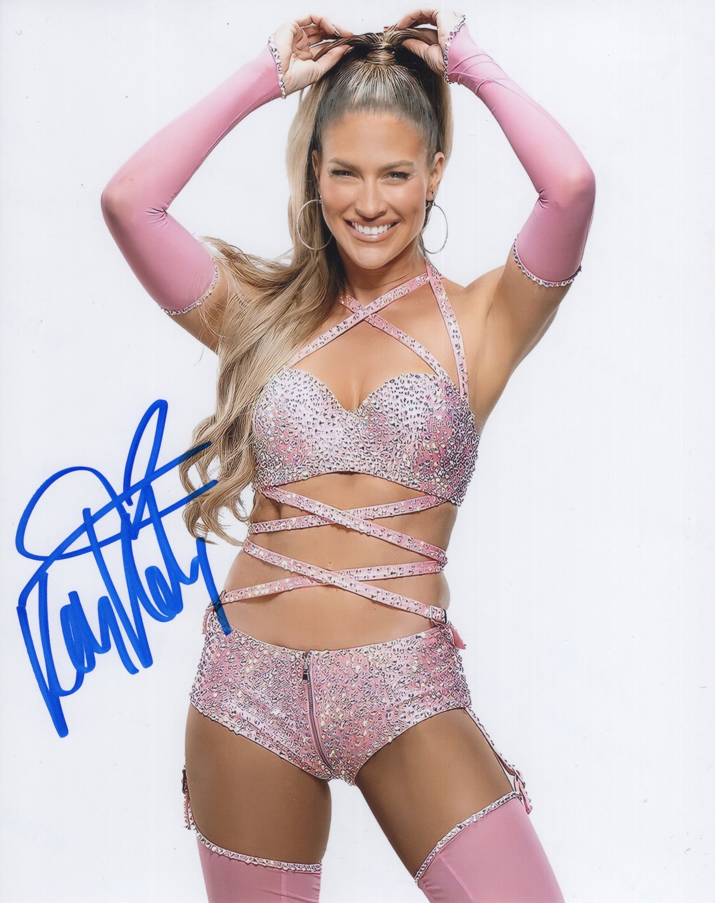 Kelly Kelly (8x10) WWE WWF photo signed auto autographed