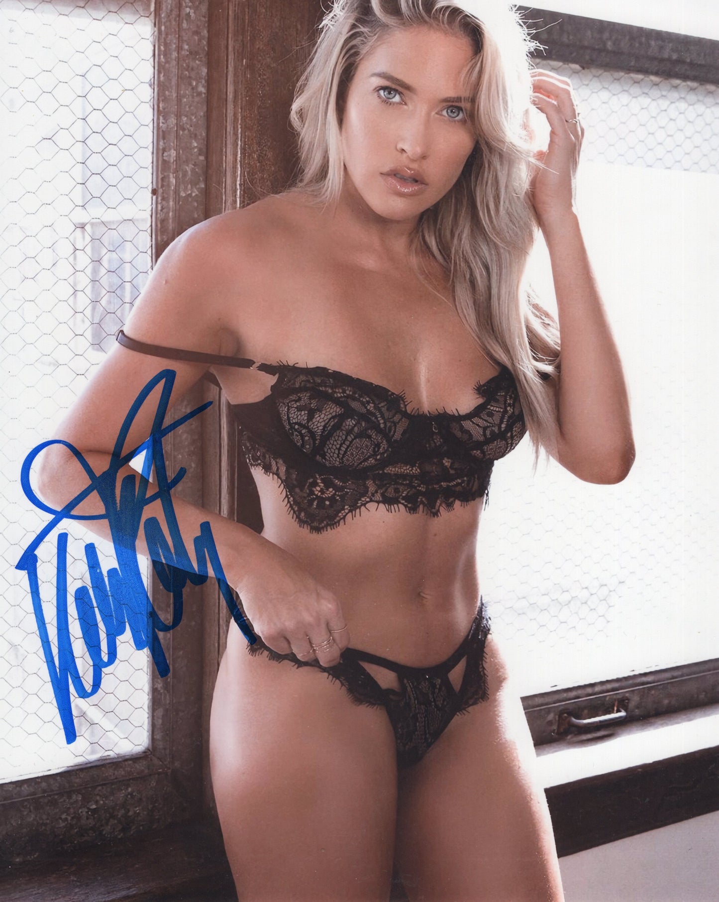 Kelly Kelly (8x10) WWE WWF photo signed auto autographed