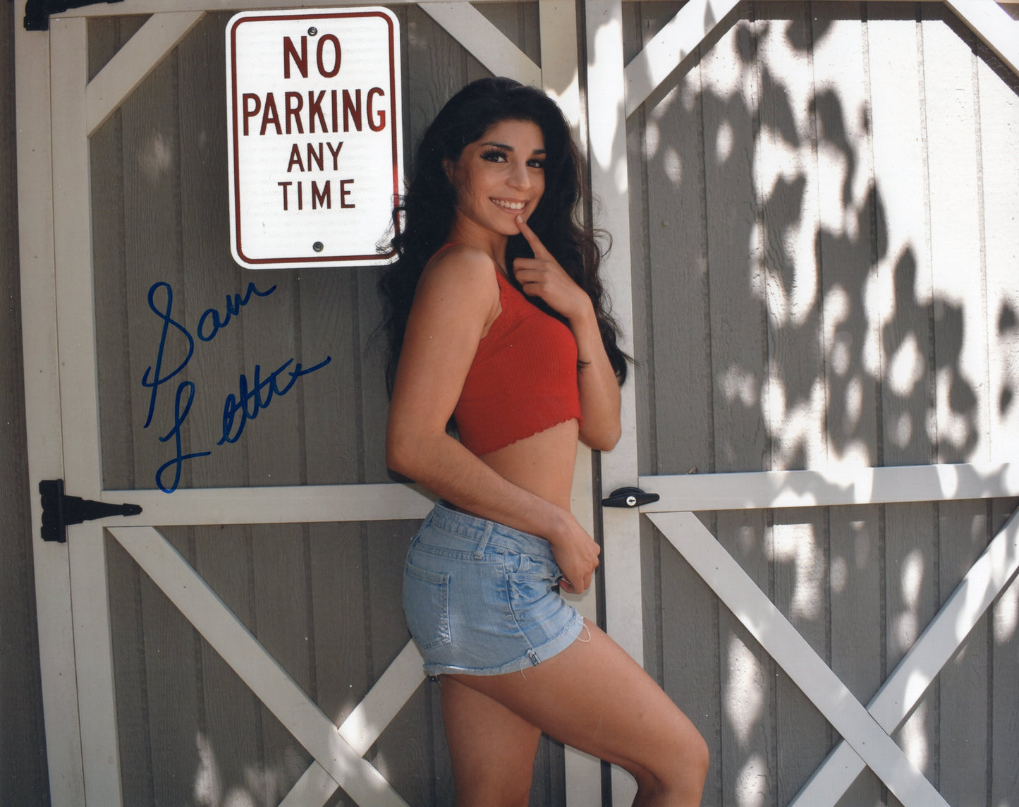 Sam Laterna (8x10) NWA TNA MLW photo signed auto autographed