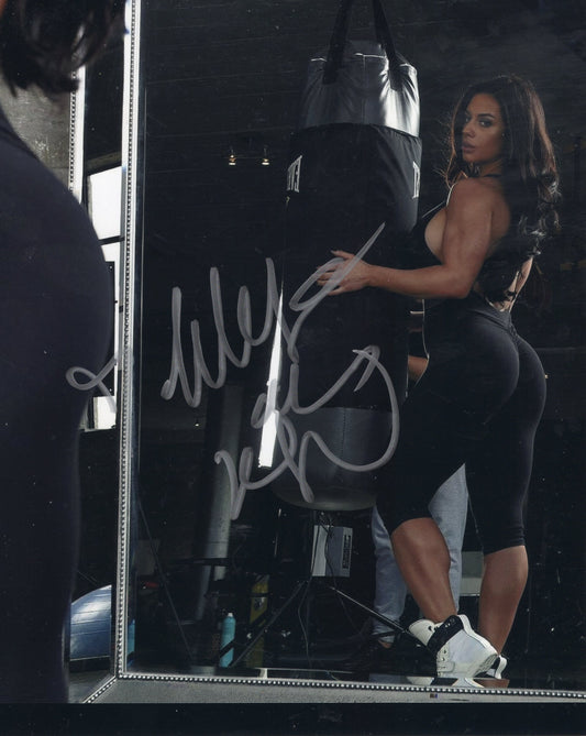 Celeste Bonin aka Kaitlyn (8x10) WWE  photo signed auto autographed