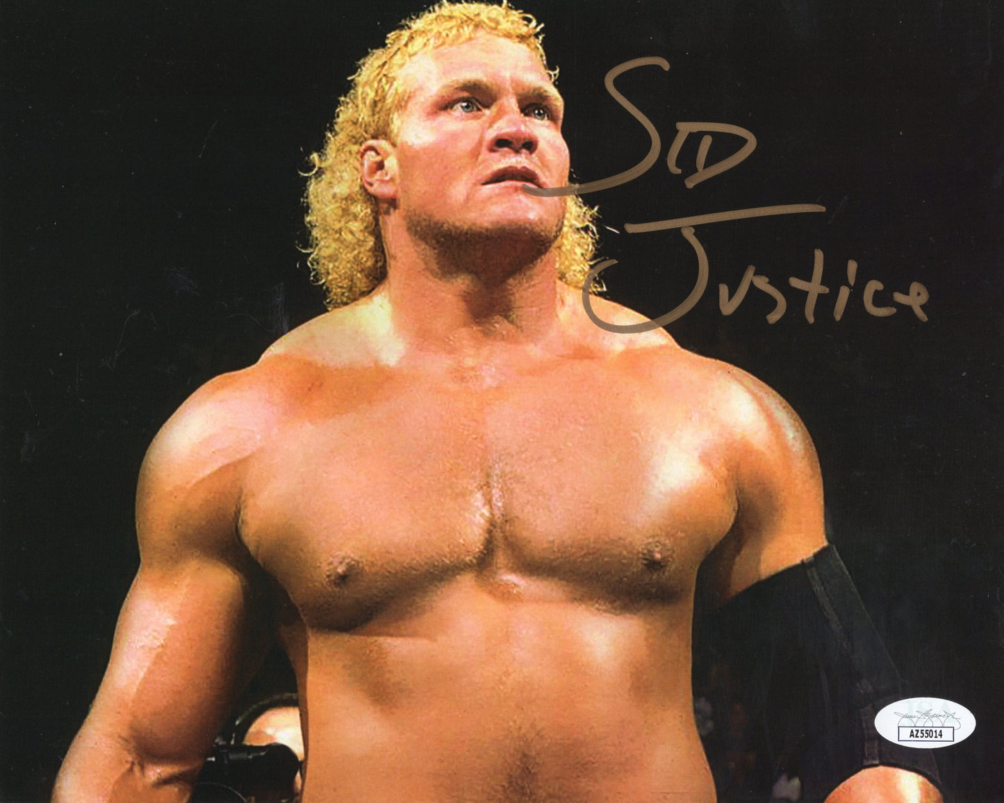 Sid Vicious Sid Justice Sycho Sid JSA COA WCW  WWF (8x10 photo) signed auto autographed