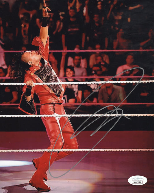 Shinsuke Nakamura (8x10) WWE JSA COA photo signed auto autographed NJPW