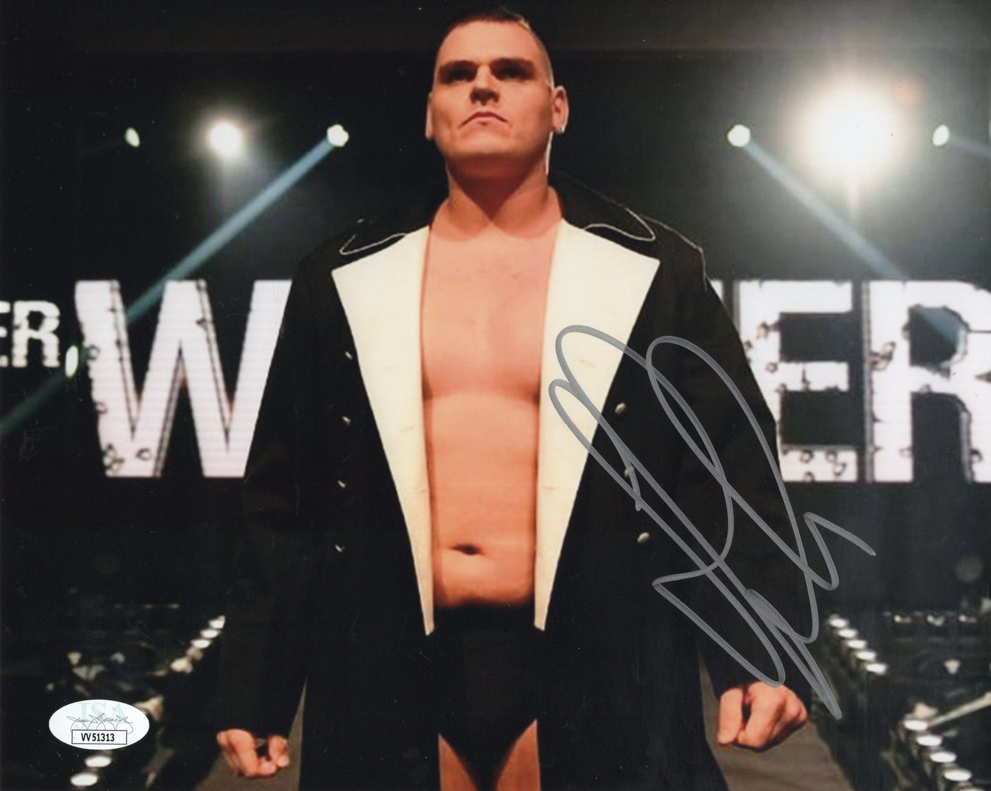 Gunther Walter (8x10) WWE NXTUK JSA COA photo signed auto autographed