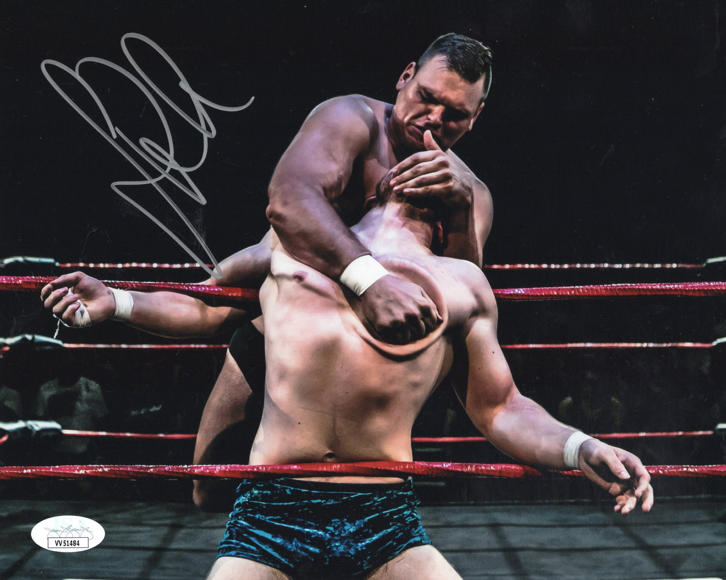 Gunther Walter (8x10) WWE NXTUK JSA COA photo signed auto autographed