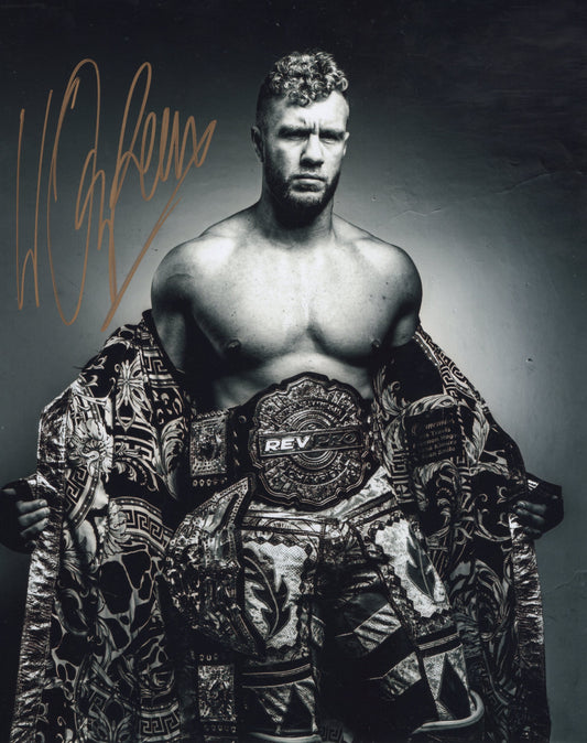 Will Osprey (8x10) WWE AEW photo signed auto autographed NJPW