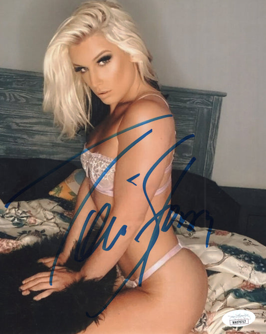 Toni Storm (8x10) JSA COA AEW WWE NXT photo signed auto autographed