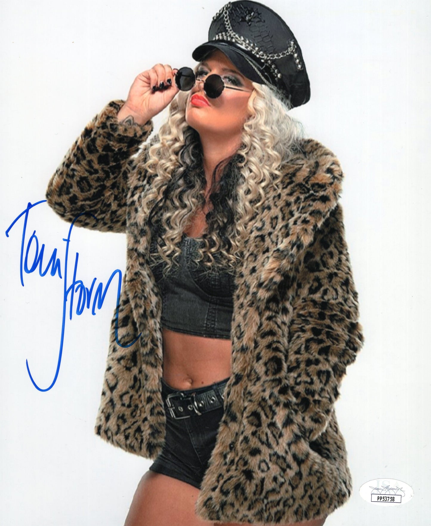 Toni Storm (8x10) JSA COA AEW WWE NXT photo signed auto autographed