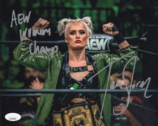 Toni Storm (8x10) JSA COA AEW WWE NXT photo signed auto autographed inscribed