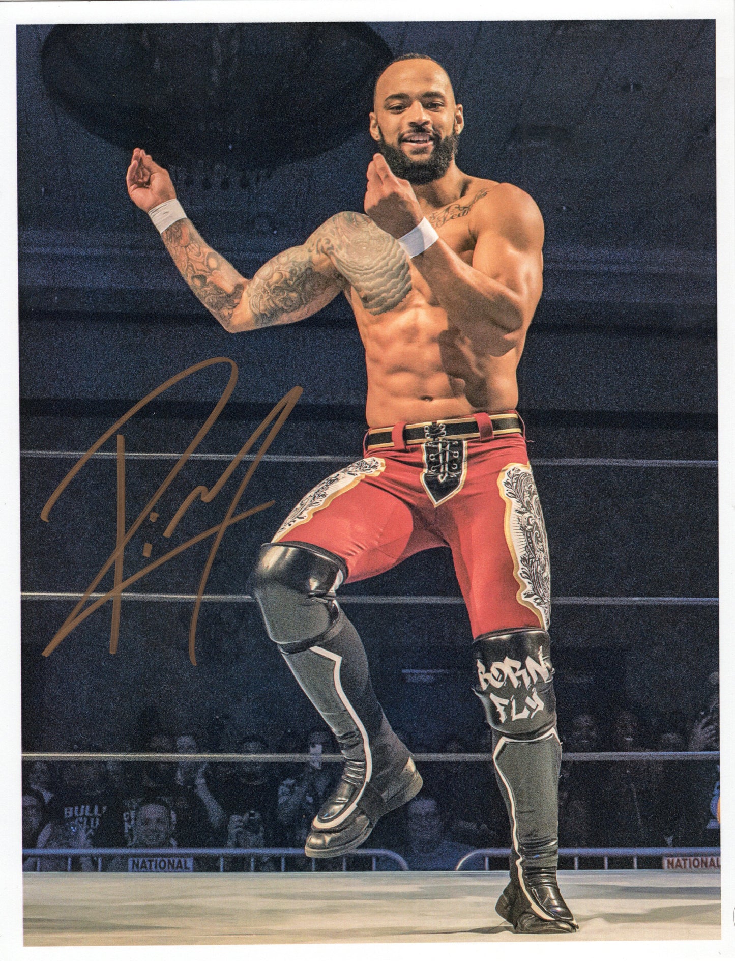 Ricochet (8.5x11) WWE AEW photo signed auto autographed