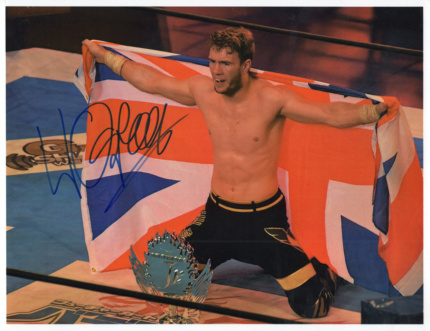 Will Osprey (8.5x11) WWE AEW photo signed auto autographed NJPW