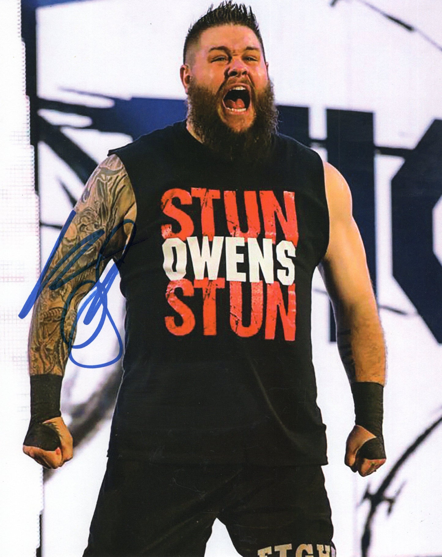 Kevin Owens KO (8x10) WWE photo signed auto autographed ROH