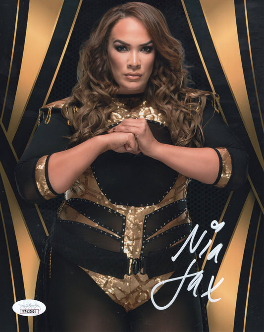 Nia Jax (8x10) JSA COA WWE photo signed auto autographed