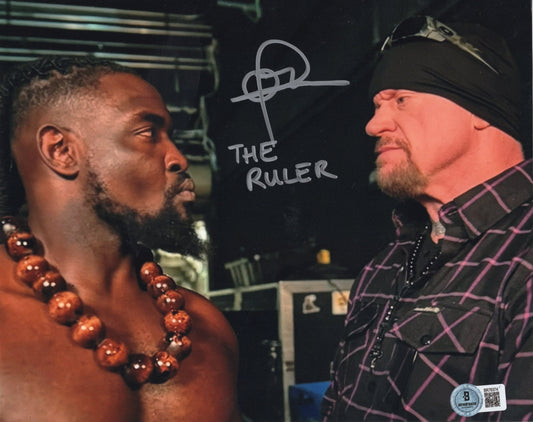 Oba Femi (8x10) Beckett COA NXT WWE photo signed auto autographed inscribed