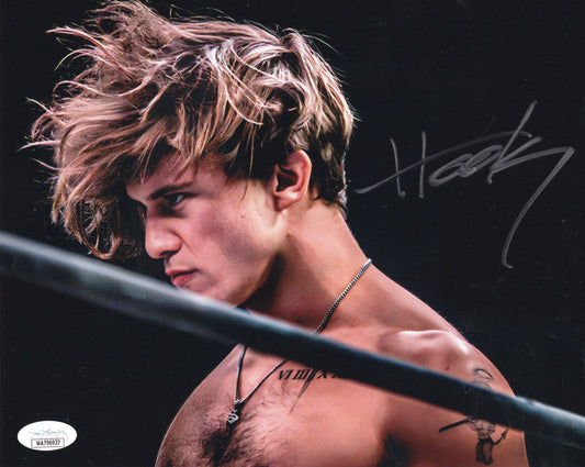 Hook signed (8x10) photo AEW auto autographed JSA COA