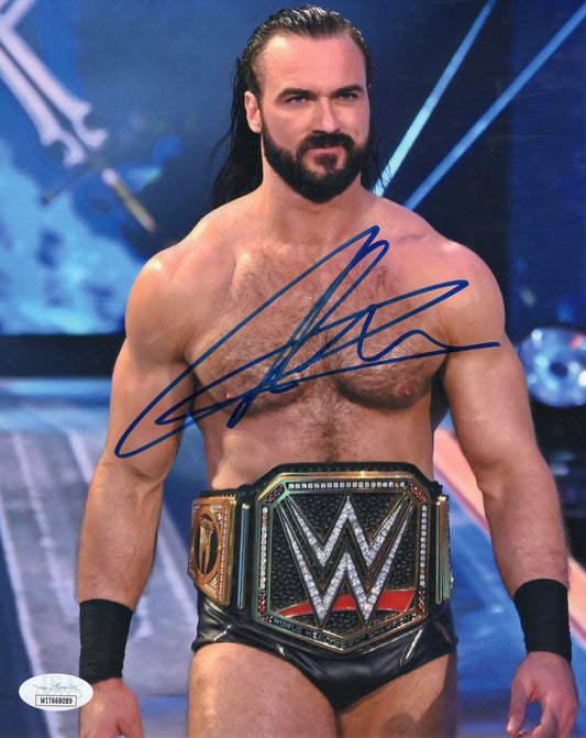 Drew MacIntyre TNA WWE signed autographed 8x10 photo auto