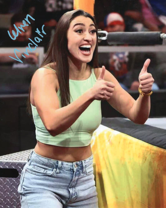 Wren Sinclair signed (8x10) photo WWE NXT auto autographed
