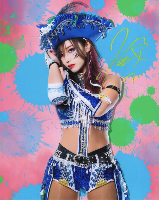 Kairi Sane funhouse metallic 8x10 - WWE NJPW photo signed auto autographed