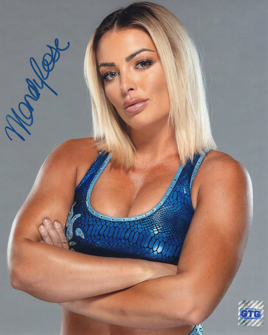 Mandy Rose (8x10) WWE photo signed auto autographed