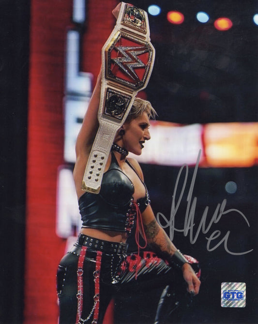 Rhea Ripley (8x10) WWE photo signed auto autographed