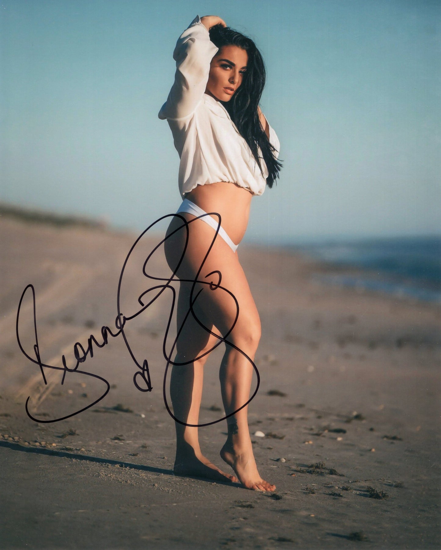 Deonna Purrazzo (8x10 metallic) photo signed auto autographed AEW TNA