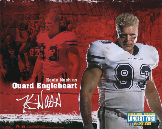 Diesel Kevin Nash (8x10) metallic photo signed autographed inscribed Longest Yard