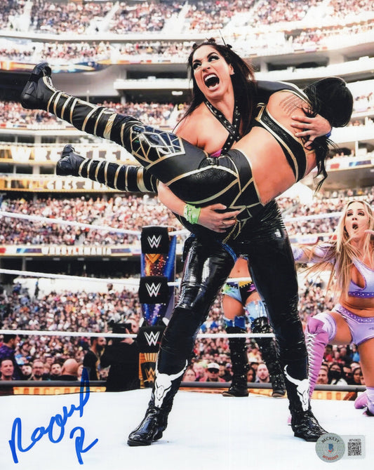 Raquel Rodriguez 8x10 Beckett COA photo autographed signed WWE