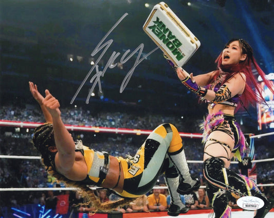 Iyo Sky 8x10 JSA COA photo autographed signed WWE