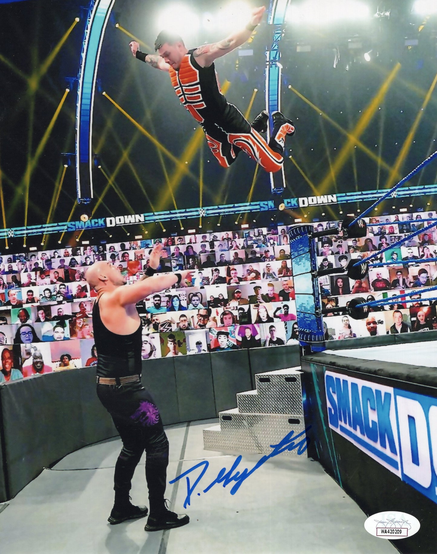 Dominic Mysterio 8x10 JSA COA photo autographed signed WWE