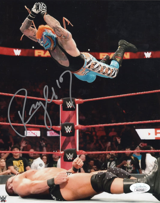 Rey Mysterio Jr. 8x10 JSA COA photo autographed signed WWE WCW