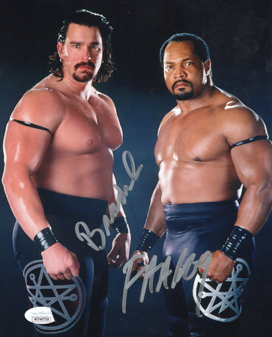 Acolytes Protection Agency APA signed (8x10) photo WWE WWF auto autographed