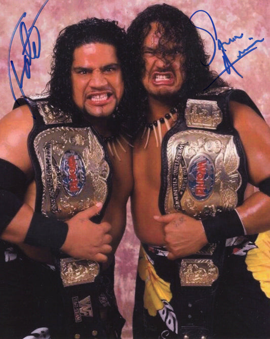 Headshrinkers Samu Fatu (8x10) photo signed auto autographed WWF WCW bloodline
