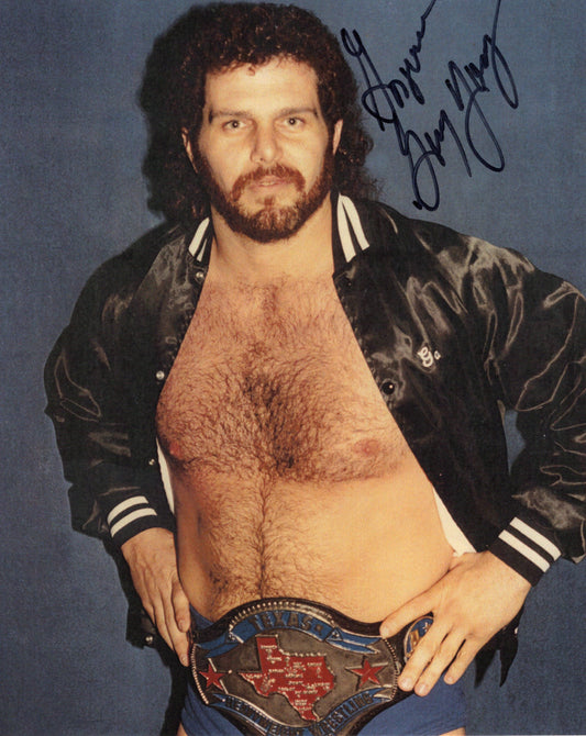 Gorgeous Gary Young (8x10) photo signed auto autographed WCW WWF AWA NWA