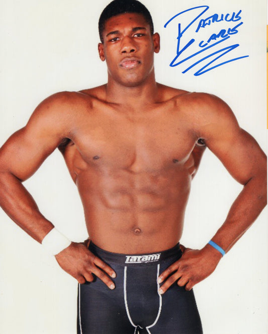 Patrick Clarke Velveteen Dream WWE tough enough signed autographed 8x10 photo