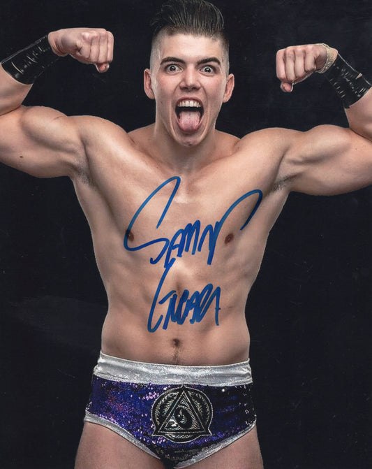 Sammy Guevara 8x10 photo signed auto autographed AEW