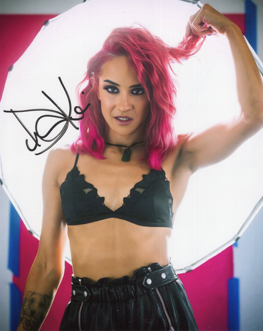 Dakota Kai (Metallic 8x10) WWE SEXY photo signed auto autographed