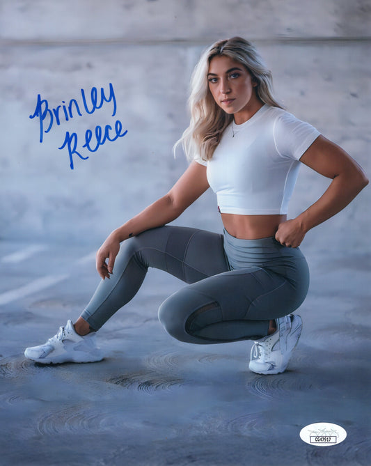 Brinley Reece 8x10 photo signed auto autographed WWE NXT JSA COA