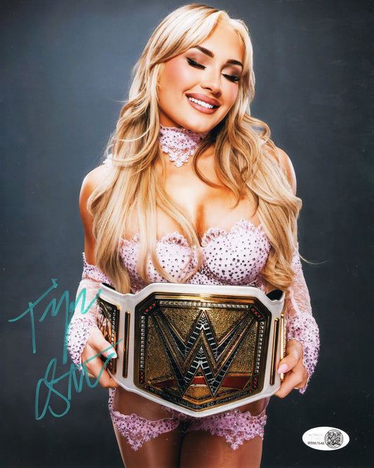 Tiffany Stratton (8x10 metallic) JSA COA WWE NXT autograph signed photo