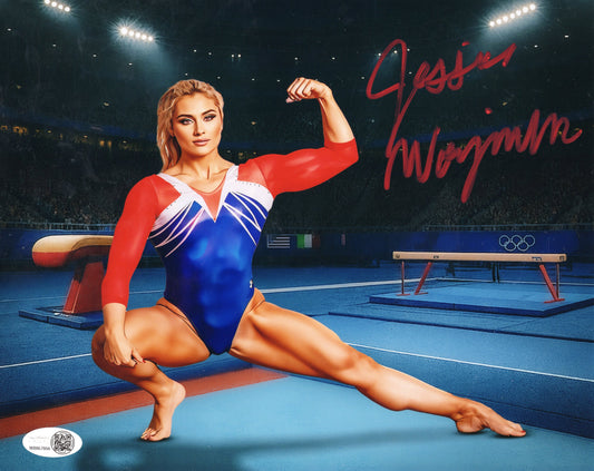 Tiffany Stratton (REAL NAME) (8x10 metallic) JSA COA WWE NXT autograph signed photo EVOLVED