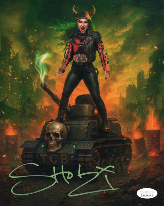 Shotzi (8x10 metallic) JSA photo signed auto autographed WWE