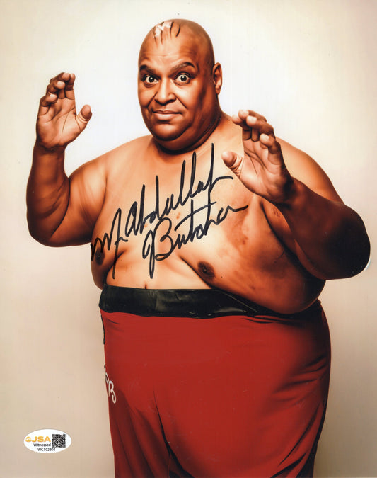 Abdullah The Butcher (8x10 photo) JSA COA NWA WCW autographed