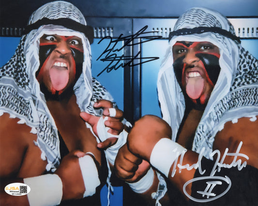 The headhunters (8x10) AEW photo signed auto autographed NJPW JSA COA