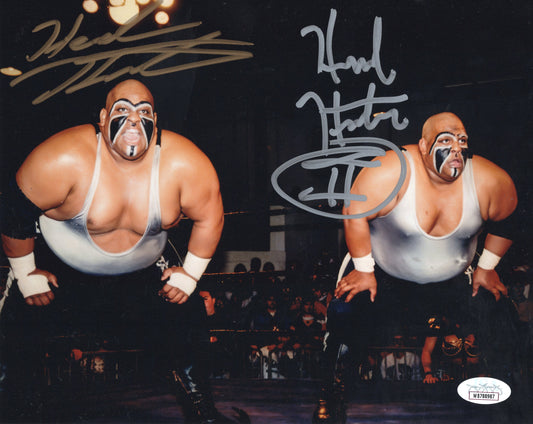 The headhunters (8x10) AEW photo signed auto autographed NJPW JSA COA