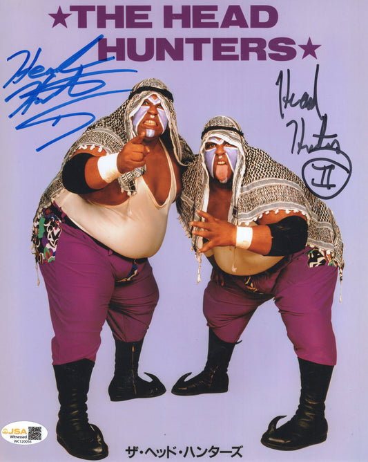 The headhunters (8x10) AEW photo signed auto autographed NJPW JSA COA