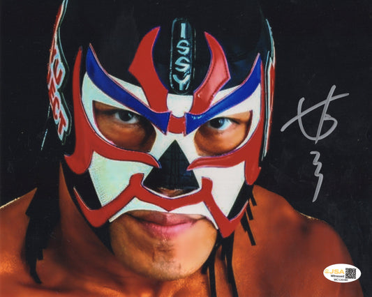 The Great Sasuke (8x10) AEW photo signed auto autographed NJPW JSA COA